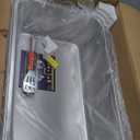 WantJoin Steam Table Hotel Pans with Lid 1/1 Full Size 6 Inch Deep 3 Pack, Stainless Steel Metal Tray Sets Food Storage Container, Commercial Restaurant Chafing Dishes Buffet Warmer Catering Supplies