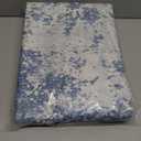 WTHYGB Office Chair Mat for Hardwood Floor Abstract Washable Desk Throw Rug for Rolling Chair Non-Slip Computer Chair Protector 48x60 (Blue Yellow)