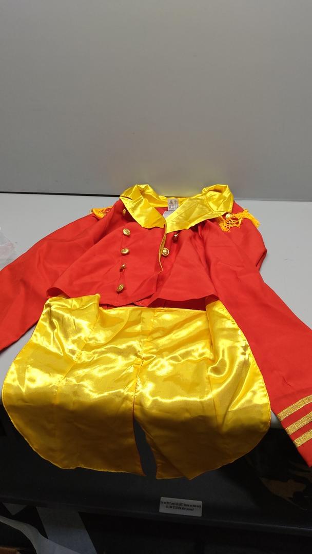 Girls/Boys Circus Magician Outfit Kids Ringmaster Tailcoat