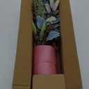 Fake Flowers in Vase Artificial Flowers Coffee Table Decor, Faux Flowers in Vase, Flower Arrangements Artificial Plants Silk Flowers for Home Decor Indoor Centerpiece Table Decorations (Blue White)