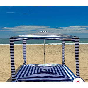 Coolcabanas Medium: 6'6" x 6'6" Large: 7'6" x 7'6" Extra Large: 11'2" x 11'2"