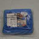 Gifts for Readers & Writers Book Pillow Tablet Stand for Bed Blue - Premium Cushioned Book Holder for Hands Free Reading, Stylish Tablet Holder for Bed, Kindle Pillow Stands & Lap Ipad Holders