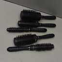 PERFEHAIR Round Thermal Brush Set, Professional Nano Ceramic & Ionic Barrel Hair Styling Blow Drying Curling Brush, 5 Different Sizes