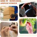 JenPen 6 Pair Arthritis Compression Gloves for Women Men, Fingerless Arthritis Carpal Tunnel Pain Relief Gloves for Rheumatoid Tendonitis Swelling Crocheting Typing Working Daily Use(Mixed Color,L)