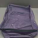 8 Set Packing Cubes for Travel Suitcase Organizer Bags Luggage Packing Cubes Set Travel Essentials Accessories Gifts for Women (Upgrade-Purple)