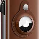 Wallet for Men Minimalist Pop Up Credit Card Case Holder 1-7 Cards, Smart Slim Wallet with Money Clip ID Window RFID Blocking Bifold Compact(Airtag Not Included) Wallets Gifts for Men (Brown)