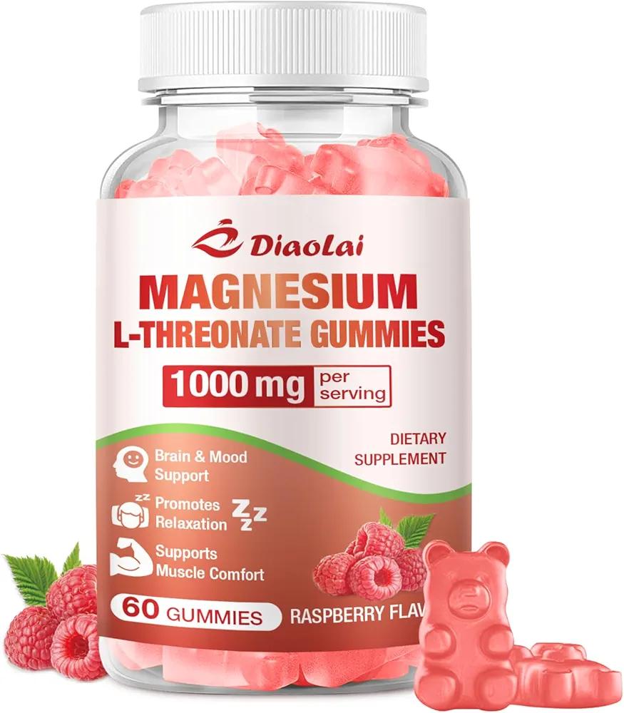 Moorgumi Magnesium L-Threonate Gummies, EXP: 23/10/2027
