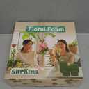 8 Pcs Round Floral Foam Blocks 4.5", Green Wet Dry Flower Foams Florist Plant Foam for Craft Artificial and Fresh Flower Arrangements