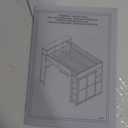 Merax Queen Loft Bed Frame with Desk and Wardrobe, Headboard with Storage & Charging Station, Wood Loft Bunk Bed with Solid Slats & Guardrail, No Box Spring Needed, Space-Saving, Noise Free, White