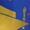 Graduation Backdrop 2026 10x8 ft Class of 2026 Gold and Blue Vinyl Congrats Grad Banner for High School College Photoshoot Prom Party Studio Props