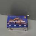 200 Christmas Icicle Lights, Warm White Clear Bulbs with 23FT Long White Wire, Professional Grade String Lights for Indoor & Outdoor,Xmas,Party, Patio, Courtyard, Window, Fence, Trees Decor