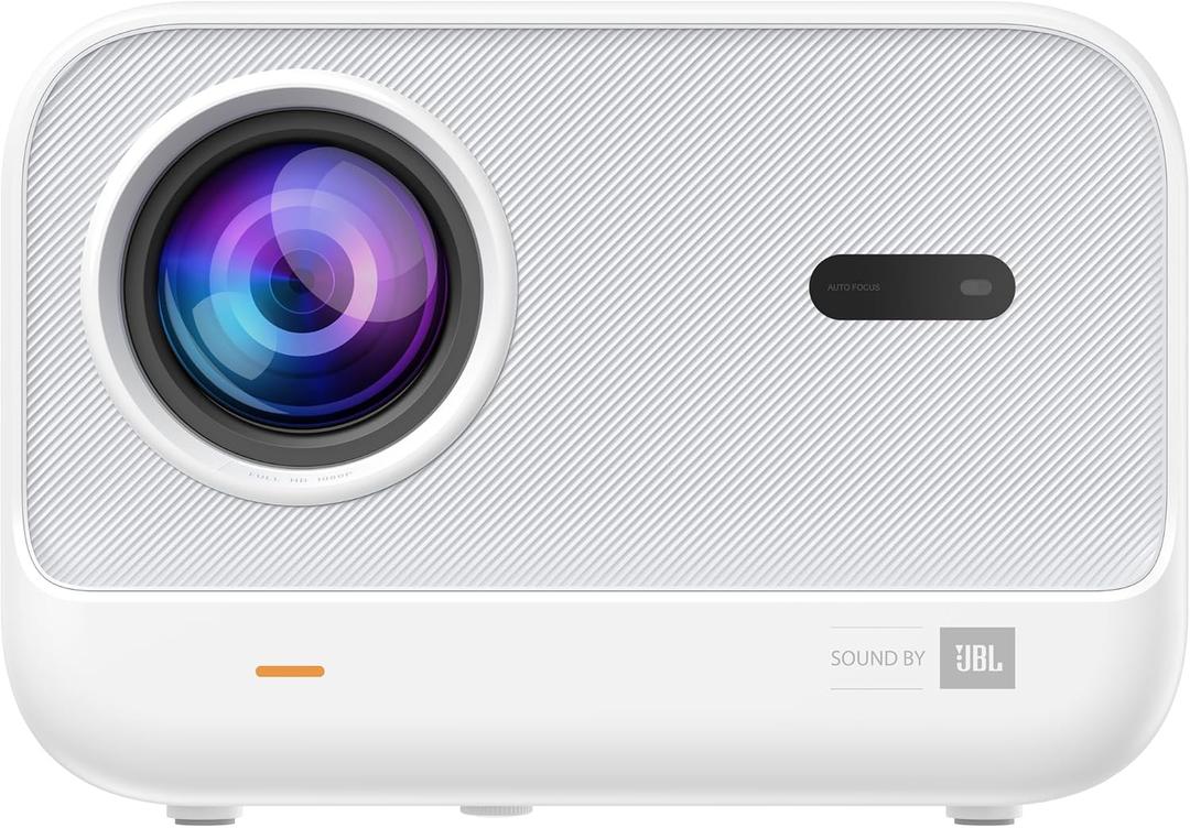 [Sound by JBL] Yaber Projector with WiFi and Bluetooth, Native 1080P Projector 4K Support, Auto Focus/Keystone Correction, Portable Proyector Movie Projector for Home & Outdoor