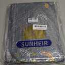 Sunheir Washable Pee Pads for Dogs 2-Pack Reusable Puppy Pads Pet Training Pads, Waterproof Dog Pee Pads for Crate, Whelping Pad, Non-Slip Protects Against Urine Leakage (Leaves - Deep Grey, 24x36)