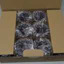 12pcs Purple Votive Candle Holders for Table Centerpieces, Glass Tea Lights Candle Holder for Bridal Shower, Baby Shower Decrations, Boho Tea Party Purple Decor, Gifts for Women