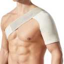 Shoulder Brace for Men & Women Shoulder Compression Sleeve for Rotator Cuff Injuries, Frozen Shoulder & Tendonitis Breathable Shoulder Support for Sports & Recovery Fits Left or Right Arm (XS/S)
