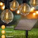 Brightown 38FT 16LED Solar String Lights Outdoor with USB Port