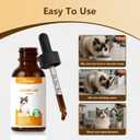 Cat Calming Drops  Natural Anxiety & Stress Relief for Cats | Sleep Aid, Travel & Grooming Support | Helps with Aggression, Loud Noises & Night Restlessness | Safe Herbal Formula