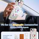 Toycamp for iPhone 16e Case Compatible with Magsafe - Cute Design 360 Magnetic Ring Holder Stand Kickstand Funny Garden Girly Pretty Fashion TPU Phone Covers for Women Tenn Girls