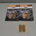 Front & Rear Brake Pads Sintered for CAN-AM Outlander 330 400 500 650 800, Renegade 500/800 2003 2004 2005 2006 2007 2008 2009 2010 2011 2012 2013 2014 705600350, 705600349, 705600398-3 Set