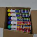 Crtiin 48 Pack Mixed Colors Set of Bingo Daubers Dot Markers Bulk Bingo Supplies in 12 Colors Dot Art Markers 1.28 oz Paint Craft Ideal for Art and Crafts Painting Supplies Drawing Coloring