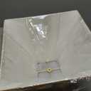 Royal Designs Square Sharp Corner Basic Lamp Shade, Antique Gold, 6 x 16 x 12.5