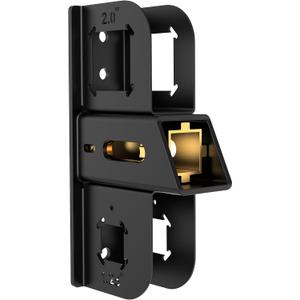 DEEAGLE Hitch Wall Mount,Adjustable 1.25 & 2 Receiver, Max Hold Up to 300LBS, Bike Rack & Cargo Rack Storage, Heavy Duty Trailer Hitch Receiver Storage