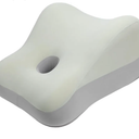 Memory Cotton Butt Cushion, Multifunctional Modern Waving Buttocks Pillow for Sleeping Resting Elevating Legs Low Back Pain Cushion Hip Shaping Ergonomic for Office Desk (Green)