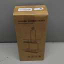 Shower Caddy Hanging Bathroom Organizer: Rustproof Shelf for Inside Shower - No Drilling Racks Over Showerhead - Bath Shelves for Shampoo Soap (Black)