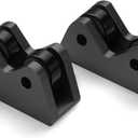 2Pcs Pool Cue Straightness Checker, Billiard Cue Straightness Checker, Pool Cue Lathe, Billiard Training Aids (Black)