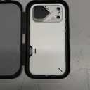 Aulumu A17 Shockproof iPhone 17 Pro Max Case | with Camera Control | CoolHyper | Aluminum Alloy Camera Frame | Multi-Layer Composite Protection - White