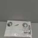 NICETOWN White Sheer Curtains 84 inches Long - Home Decoration Grommet Airy & Lightweight Elegant Window Treatments with Light Filtering for Bedroom/Living Room (2 Panels, W54 x L84)