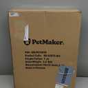 Pet Gate - 4-Panel Indoor Foldable Dog Fence for Stairs, Hallways or Doorways - 72x24-Inch Retractable Wood Freestanding Dog Gates by PETMAKER (White)