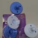 Philips Avent Soothie Baby Pacifiers - 100% Silicone Pacifiers for Babies 3-18 Months, One-Piece Design, BPA-Free, Extra Durable, Sky Blue and Light Blue, 4 Pack, Model SCF192/71