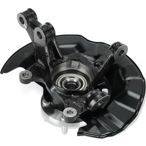 Front Right Side Steering Knuckle & Wheel Bearing Hub Assembly Compatible with Toyota Corolla 2009-2013 1.8L 2.4L, for Matrix 2009-2013 1.8L, Replace for 698-380 698380 510070, Passenger Side
