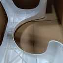 Squatty Potty Simple Curve Bathroom Toilet Stool 7" White