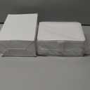 MODENGKONGJIAN Jewelry Organizer Box, 2-Layer Large Jewelry Storage Case, Portable Travel Jewelrys Display Holder for Earrings, Necklaces, Bracelets (White,Velvet)