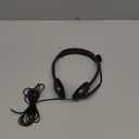 Logitech H111 Wired Headset, Stereo Headphones with Noise-Cancelling Microphone, 3.5 mm Audio Jack, PC/Mac/Laptop/Smartphone/Tablet - Black