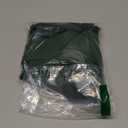 Biscaynebay Textured Fabric Christmas Square Tablecloths 54x54 Inches, Hunter Green Water Resistant Spill Proof Tablecloths for Dining, Kitchen, Wedding and Parties etc. Machine Washable