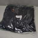 Men's Casual Pullover Hoodies Long Sleeve Knitted Hooded Sweatshirts Black, 2XL