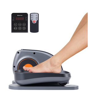 Under Desk Elliptical Exercise Machine, Mini Elliptical Leg Exerciser As Seen on TV, Electric Pedal Exerciser While Sitting for Seniors Adults, Elliptical Training Machines for Fitness with 12 Modes