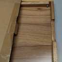 VaeFae Acacia Bed Table Tray, Wooden Breakfast Tray with Folding Legs, Bed Tray for Eating and Laptop, Eating Trays for Bedroom (Large Size)