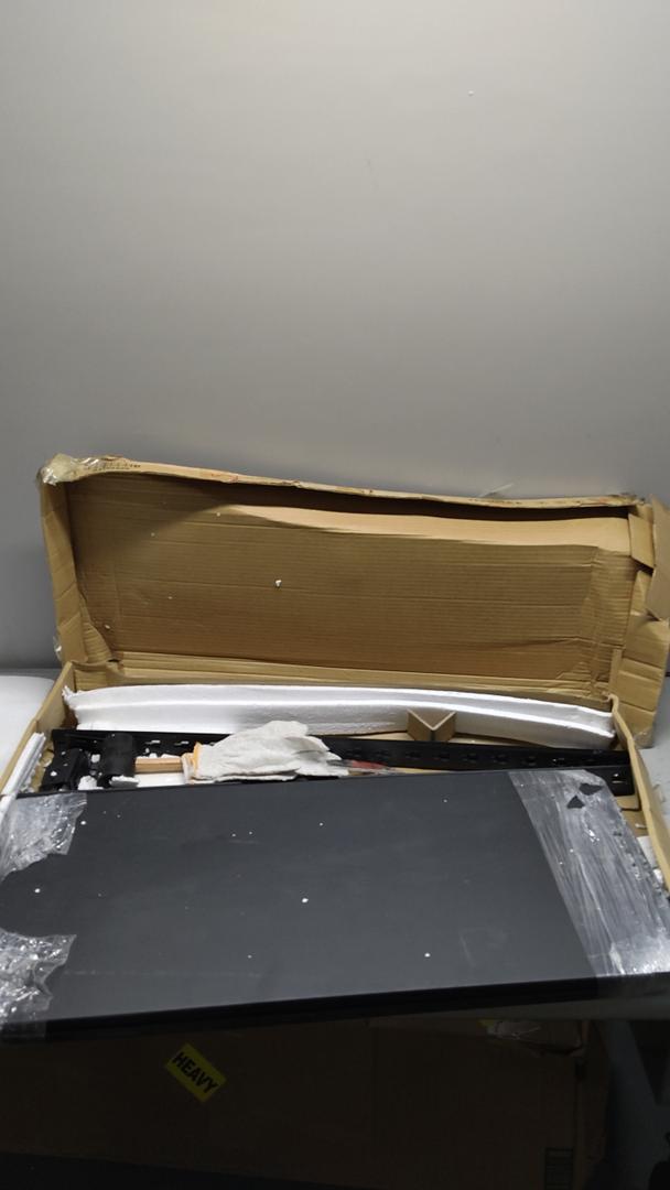 Metal shelf