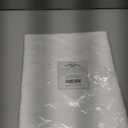 ALYVIA SPRING Stall Fabric Shower Curtain Liner Waterproof - 60" x 72", Soft & Lightweight Stall Size Shower Curtain with Magnets, Machine Washable - 60x72, White