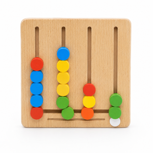 Kids Fun Wooden Play toy Moce the circles