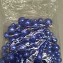 308Pcs Faux Beads Vase Filler for Centerpieces, No Hole Bead for Vase, Beads for Wedding Makeup Party Home Birthday Table Decor Decoration-8/10/14/20mm (Navy Blue)