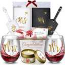 Yorktend Wedding and Engagement Gift for Couples - Valentine's Day, Bride and Groom, Newlywed Mr and Mrs, Honeymoon Essentials, Anniversary, Just Married, Travel
