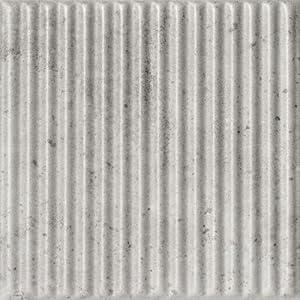 A La Maison Ceilings R133 Corrugated Pre-Painted Foam Glue-up Ceiling Tile (384 sq. ft./ Case), Pack of 144, Concrete