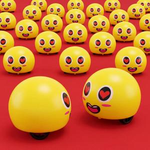 24 Pcs Valentine's Day Toys Wind up Car Toys Pull Back Cars Bulk 1.57 Inch Smile Heart Love Miny Vehicles Toy Racing Cars for Valentine's Day Gifts Party Favors Goodie Bag Fillers