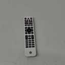 GE Rechargeable TV Remote Control, Universal Remote Control, Backlit Buttons, Samsung TV Remote Control Replacement for Smart TVs, Apple TV, Sony, Roku Replacement Remote, LG TV, 4-Device, 80984