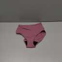 Leak Proof Incontinence Underwear for Women Washable Absorbent Bladder Control Postpartum Briefs 1Pack (Cherry M)